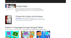 Desktop Screenshot of 2lingua.com